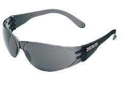 Safety Glasses, Checklite®, Gray lens and Smoke frame - Latex, Supported